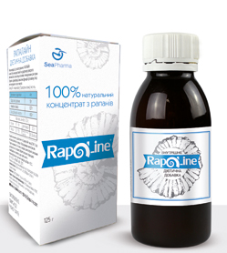 RAPALINE® Нутрицевтик - Диетическая добавка. Натуральный концентрат из рапанов