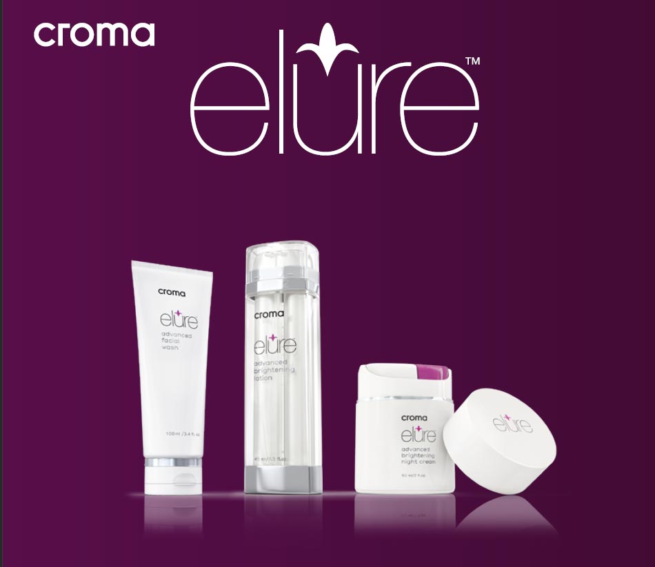CROMA elure™ - это революционная косметическая линейка от фармацевтического гиганта CROMA