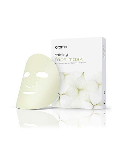 картинка Croma Calming Face MASK Green Tea